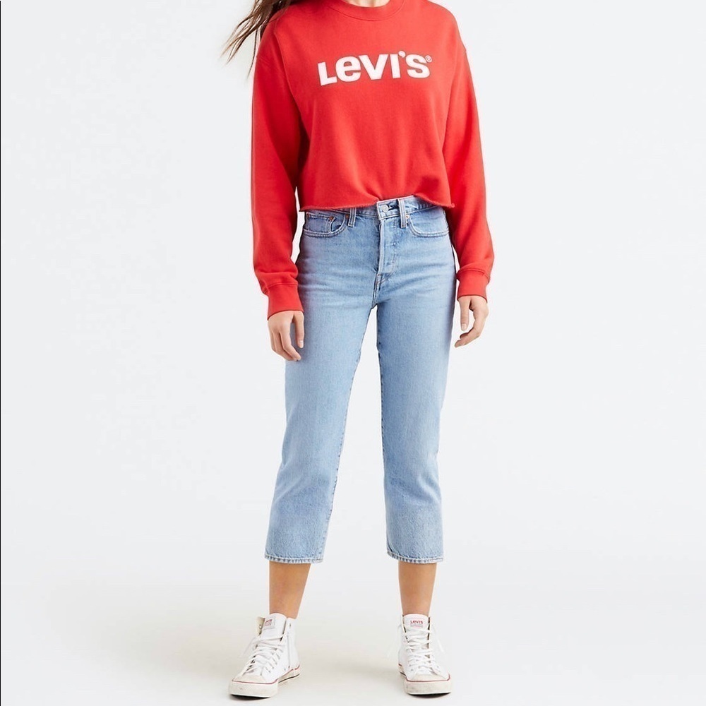 Levi's Light Blue Boyfriend Jeans